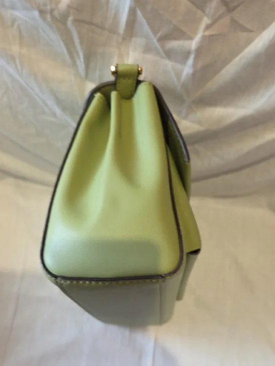 Michael Kors Lita Green Chain-Accent Crossbody Bag - Picture 3 of 6